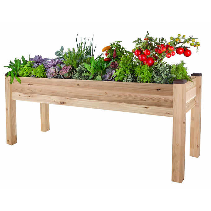 CedarCraft Elevated Cedar Planter 76.2 cm (30 in.)