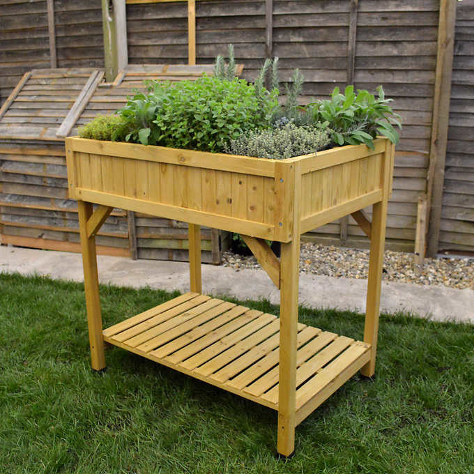 VegTrug Self-Watering Raised Herb Garden Planter