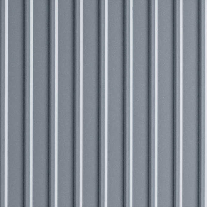 G-Floor Slate Grey Ribbed Tread Roll Out Flooring, 7.5 ft. × 17 ft.