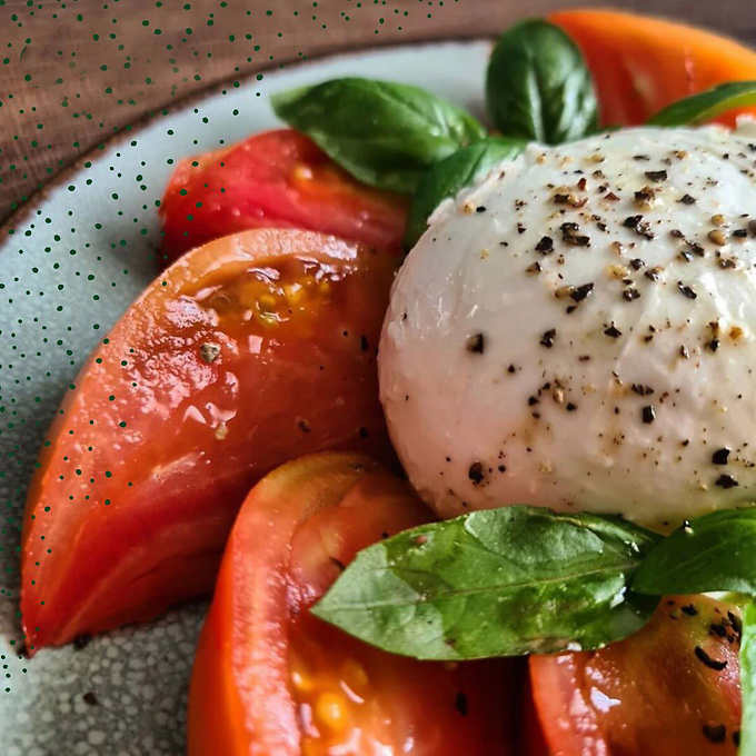 Ponte Reale Organic Lactose‑Free Buffalo Mozzarella Cheese DOP 125 g (4.4 oz) × 12 pack