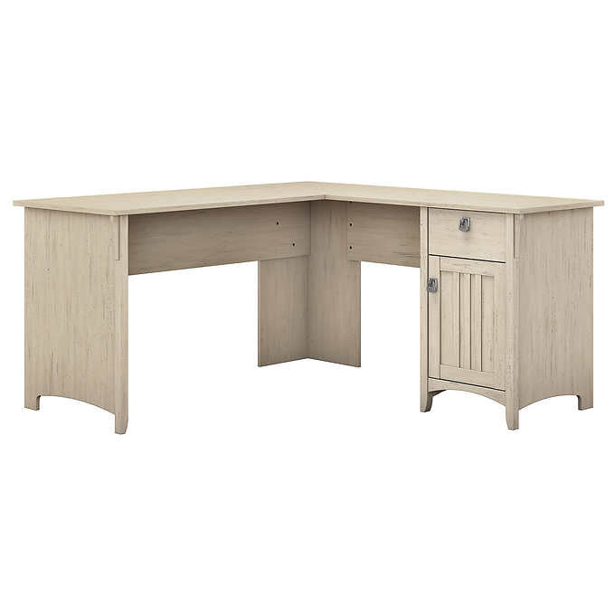 Bush Salinas L-shape Desk with Storage
