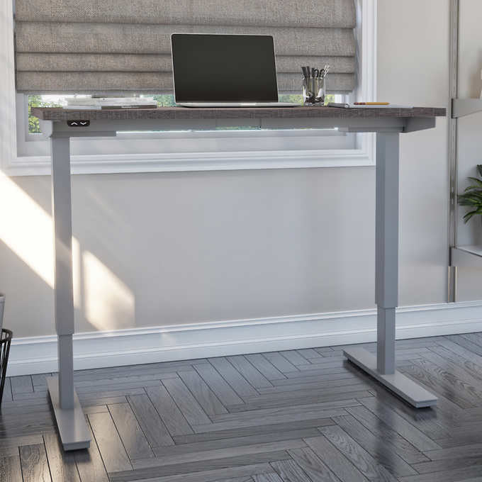 Bestar Upstand 61 cm × 122 cm (24 in. × 48 in.) Height-adjustable Desk