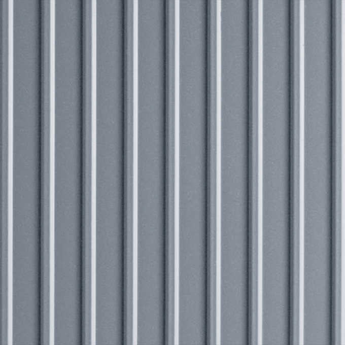 G-Floor Slate Grey Ribbed Tread Roll Out Flooring, 7.5 ft. × 17 ft.