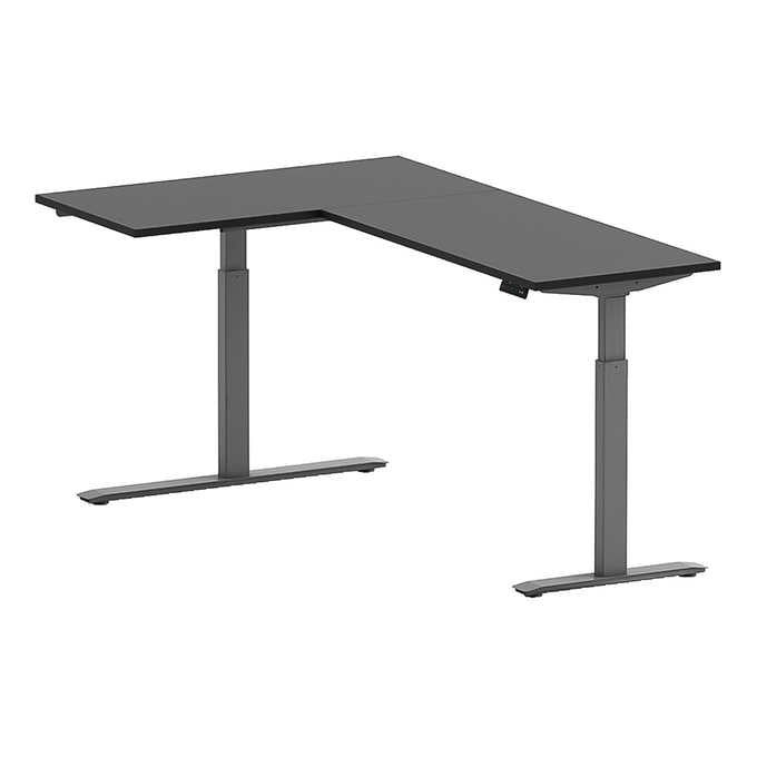 Motionwise Modern L-shape Height Adjustable Desk