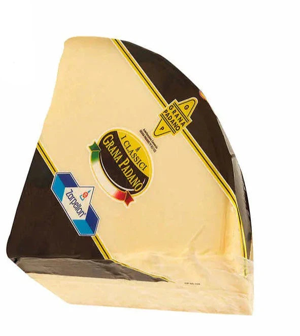 Zarpellon Grana Padano Cheese Wedges, 2 × 4.79 kg (10.5 lb)