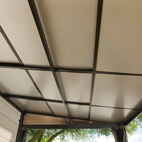 Sojag Budapest 10 ft. x 12 ft. Retractable Mural Gazebo