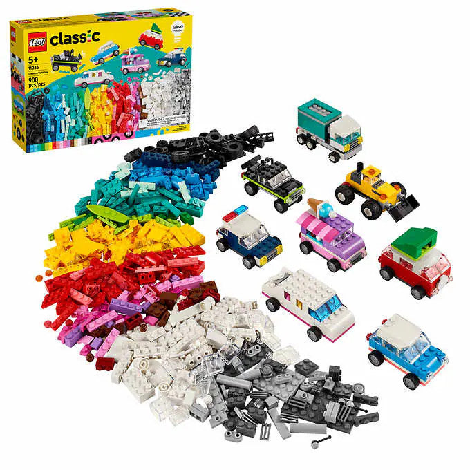 LEGO Classic Creative Vehicles Car Building Toy