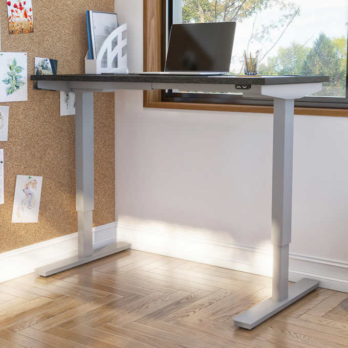 Bestar Upstand 61 cm × 122 cm (24 in. × 48 in.) Height-adjustable Desk