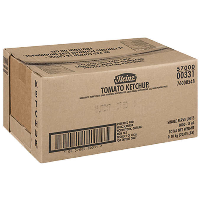 Heinz Ketchup, 1000 x 8 mL - alternate view 2