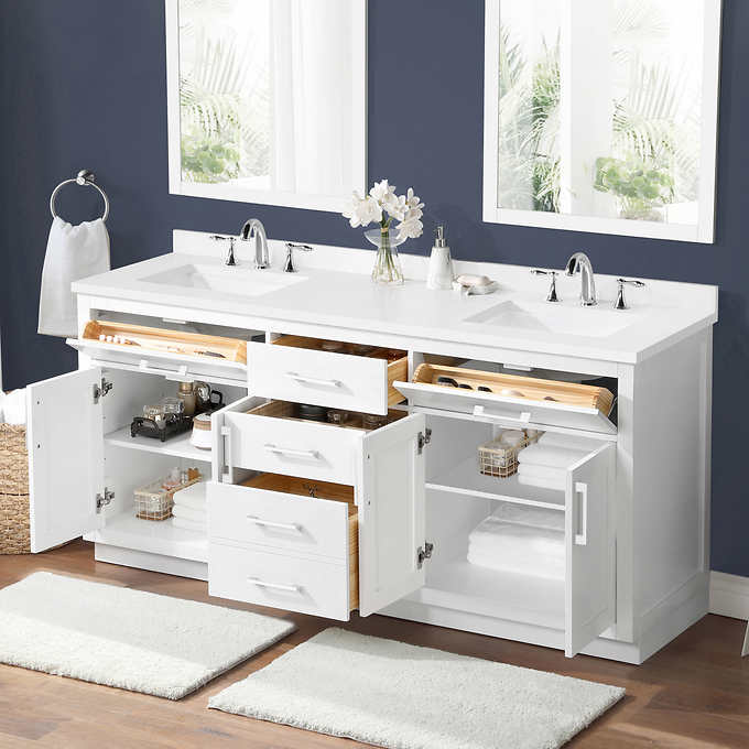 OVE Alonso 72 in. Double Vanity