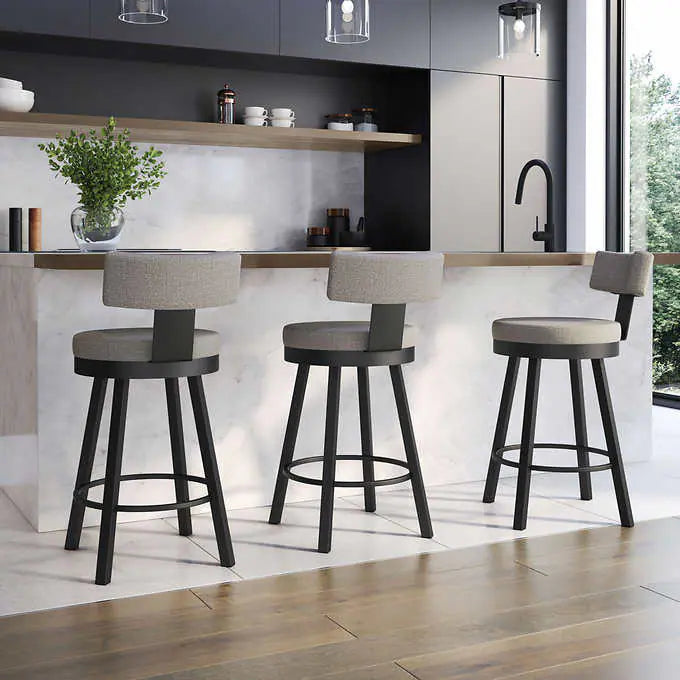 Amisco Morgan Bar Stool or Counter Stool