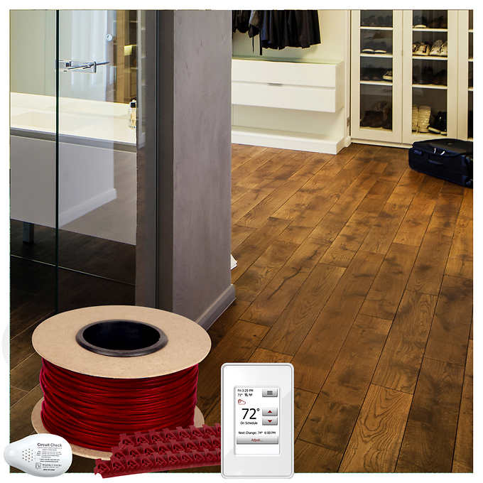 WarmlyYours Cable Floor Heating Kit for Under Tile and Hardwood Floor