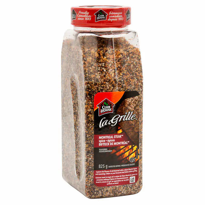 Club House La Grille Montreal Steak spice, 825 g