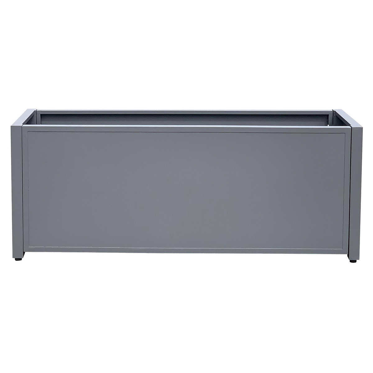 Grade Aluminum Rectangular Outdoor Planter