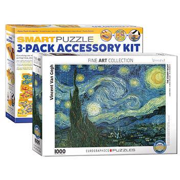 Starry Night Puzzle Kit with English Instructions
