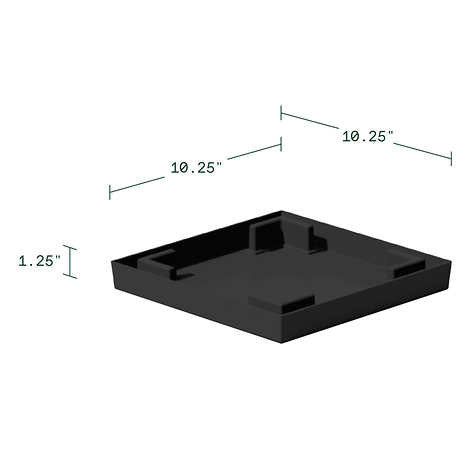 Veradek 30" Tall Square Planter, 2-pack