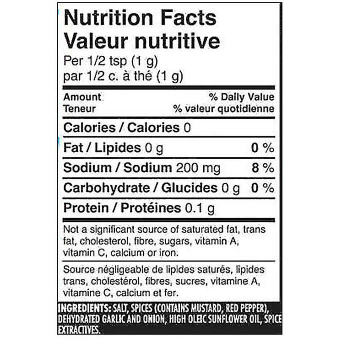 Club House La Grille Montreal Steak spice, 825 g - alternate view 2