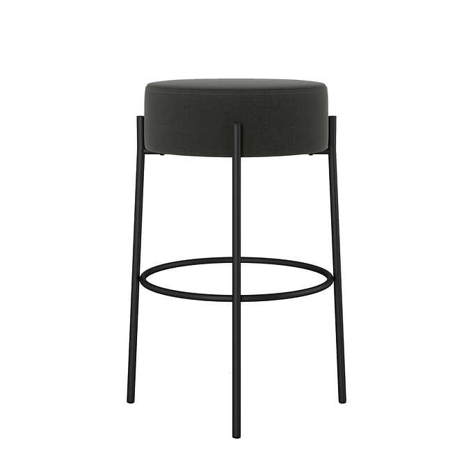 Amisco Clovis Fabric Counter Stool