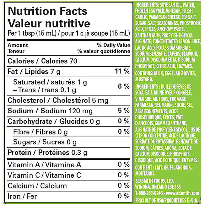 La Maison Fresh Garlic Caesar Dressing, 1.4 L - alternate view 2