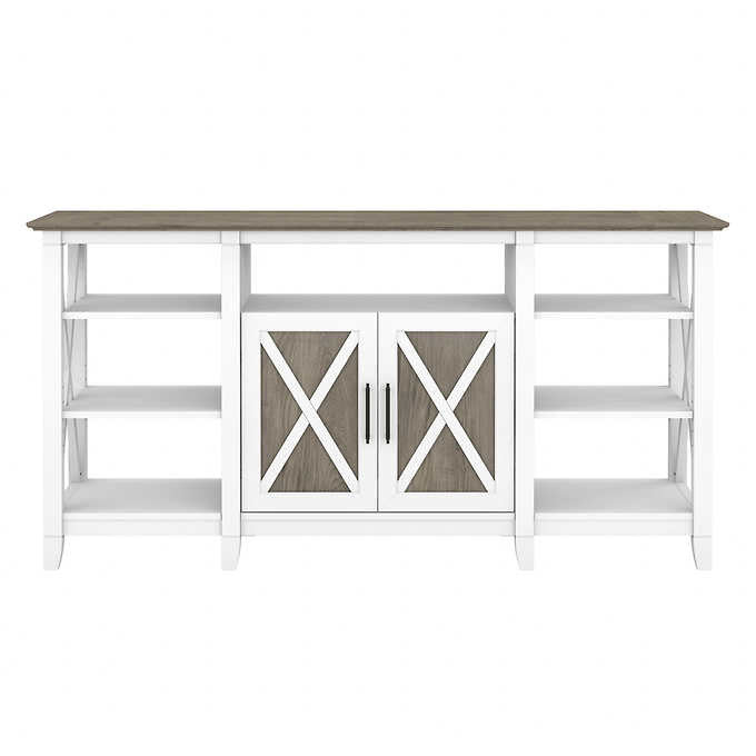 Bush Key West Contemporary Tall TV Stand