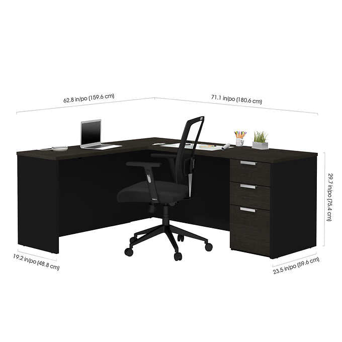 Bestar Pro-Concept Plus L-Shape Desk