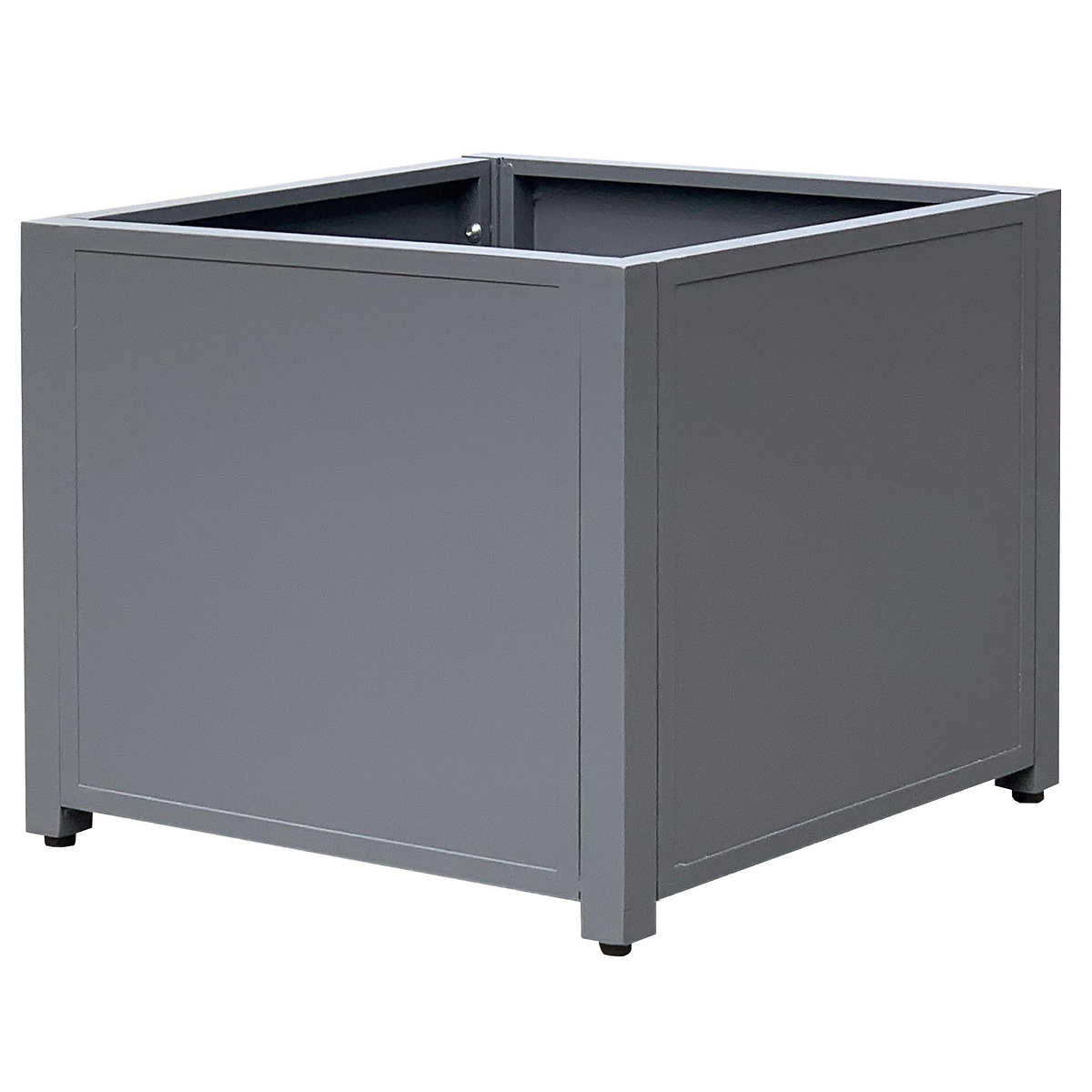 Grade Aluminum Square Outdoor Planter