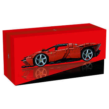 LEGO Technic Ferrari Daytona SP3 with Bonus LEGO Technic Bugatti Bolide