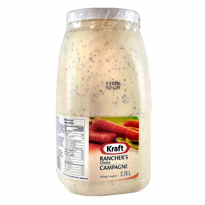 Kraft Rancher's Choice Salad Dressing, 3.78 L